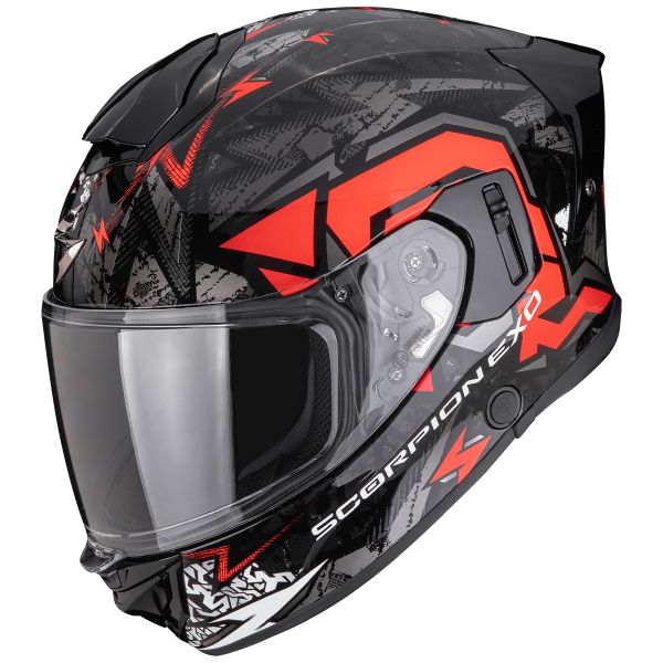 Integrale Scorpion Exo 530 Air Meteor Black Silver Red