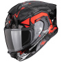 Casque Integrale Scorpion Exo 530 Air Meteor Black Silver Red