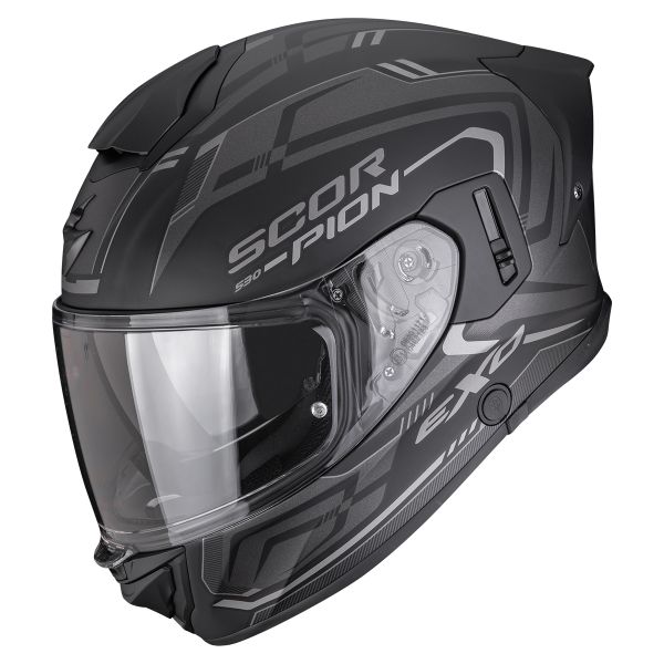 Integrale Scorpion Exo 530 Air Slope Matt Black Silver