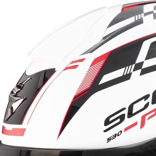 Scorpion Exo 530 Air Slope White Black Red