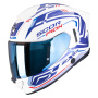 Casque Integrale Scorpion Exo 530 Air Slope White Blue Red