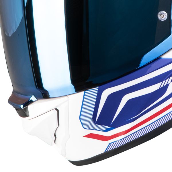 Scorpion Exo 530 Air Slope White Blue Red