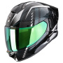 Casque Integrale Scorpion Exo 530 Air Theras Black Chameleon White