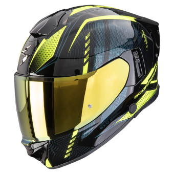 Integrale Scorpion Exo 530 Air Theras Black Neon Yellow