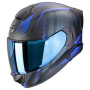 Casque Integrale Scorpion Exo 530 Air Theras Matt Black Blue