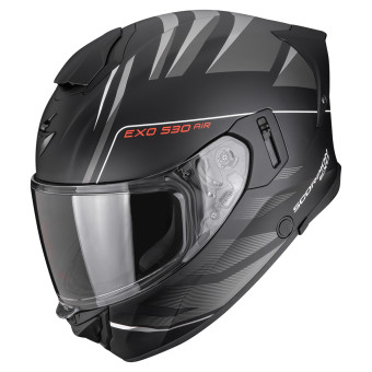 Integrale Scorpion Exo 530 Air Tigris Black Matt Silver