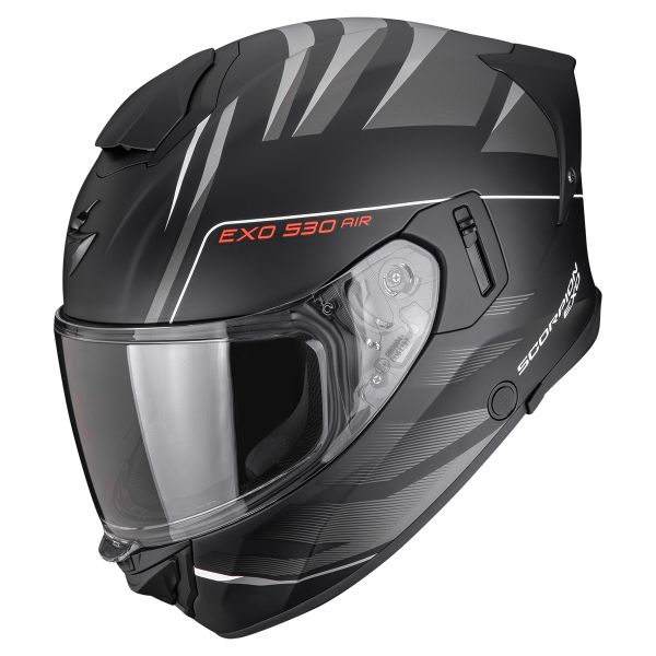 Integrale Scorpion Exo 530 Air Tigris Black Matt Silver
