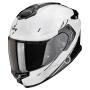 Casque Integrale Scorpion Exo GT SP Air Asphalt Pearl White Black