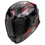 Casque Integrale Scorpion Exo GT SP Air Augusta Black Grey Red