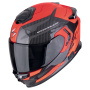 Casque Integrale Scorpion Exo GT SP Air Flex Nero Rosso Fluo