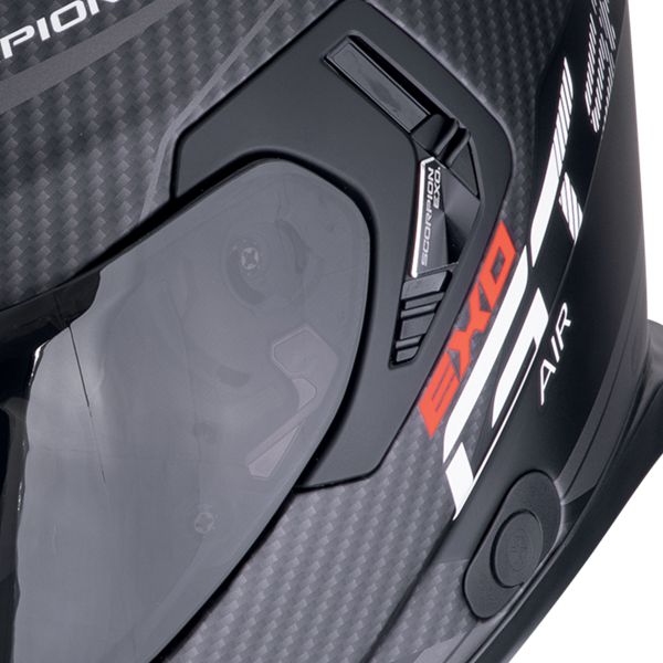 Scorpion Exo GT SP Air Flex Nero opaco Argento