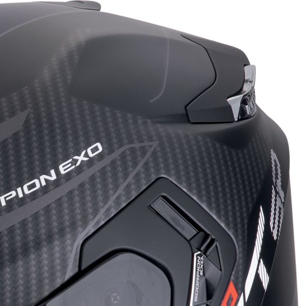 Scorpion Exo GT SP Air Flex Nero opaco Argento