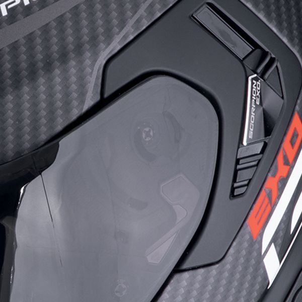 Scorpion Exo GT SP Air Flex Nero opaco Argento