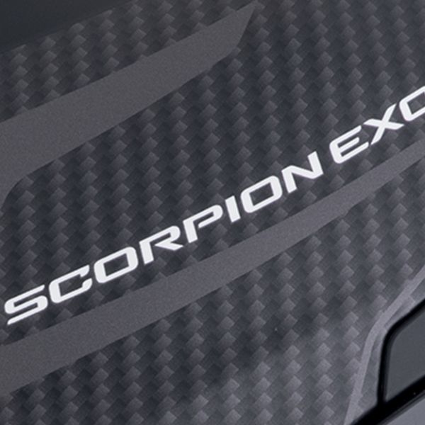 Scorpion Exo GT SP Air Flex Nero opaco Argento