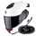Pack Exo GT SP Air Solid White Pearl Matt + Kit bluetooth 5R Lite Solo