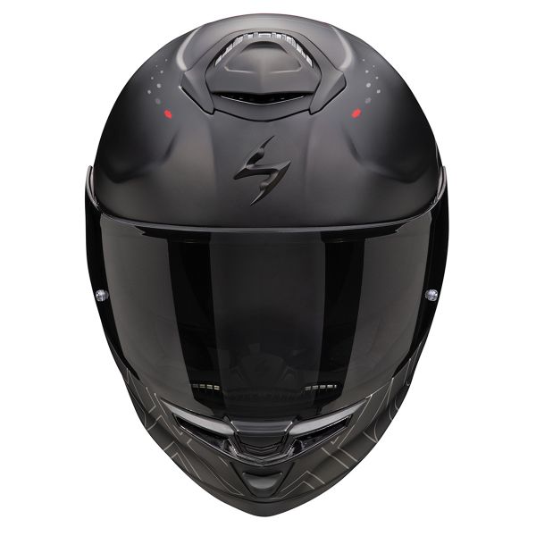 Scorpion Exo GT SP Air Techlane Mat Grey Red + Kit bluetooth Exo-Com Link-1C