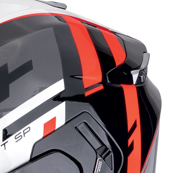 Scorpion Exo GT SP Air Tornado Black Red + Kit Bluetooth 5S Solo