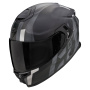 Casque Integrale Scorpion Exo GT SP Air Touradven Black Mat Silver