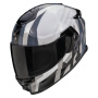 Casque Integrale Scorpion Exo GT SP Air Touradven White Pearl Silver