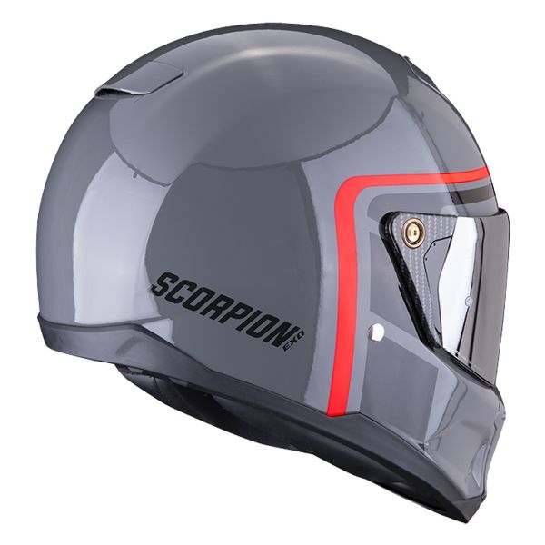 Scorpion EXO-HX1 Nostalgia Grey Cement Black Red