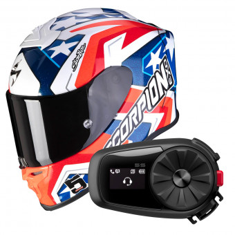 Integrale Scorpion Exo R1 Air Replica Alvaro II + Kit Bluetooth 5S