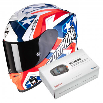 Integrale Scorpion Exo R1 Air Replica Alvaro II + Kit Bluetooth SMH5