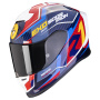 Casque Integrale Scorpion Exo R1 Evo Air Coup Blue Red Yellow