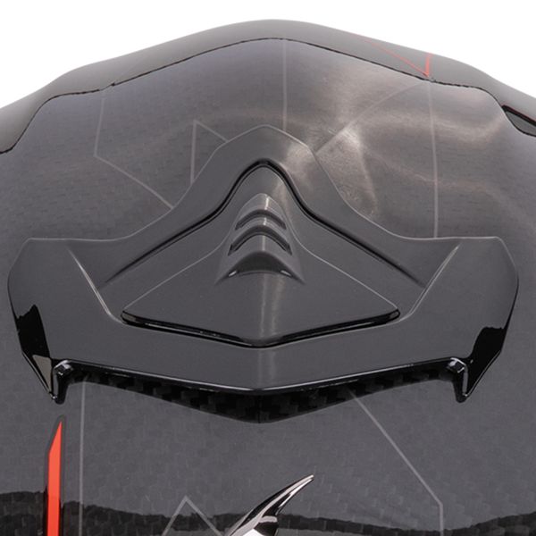 Scorpion Exo R1 Evo Carbon Air Cynergy Nero Rosso