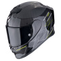 Casque Integrale Scorpion Exo R1 Evo Carbon Air Cynergy Nero Giallo Fluo