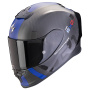 Casque Integrale Scorpion Exo R1 Evo Carbon Air MG Matt Black Blue