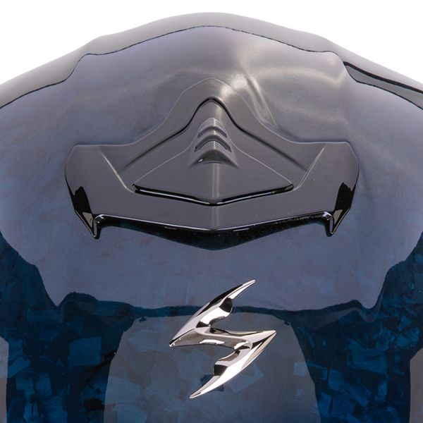 Scorpion Exo R1 Evo Carbon Air Onyx Blue