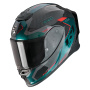 Casque Integrale Scorpion Exo R1 Evo Carbon Air Propel Black Green