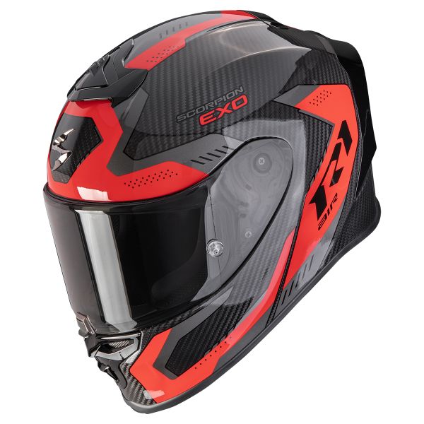 Integrale Scorpion Exo R1 Evo Carbon Air Propel Black Red Integrale Scorpion Exo R1 Evo Carbon Air Propel Black Red