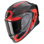 Casque Integrale Scorpion Exo R1 Evo Carbon Air Propel Black Red