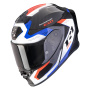 Casque Integrale Scorpion Exo R1 Evo Carbon Air Propel Black White Red