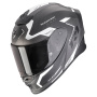 Casque Integrale Scorpion Exo R1 Evo Carbon Air Propel Matt Black Silver