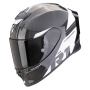 Casque Integrale Scorpion Exo R1 Evo Carbon Air Rally Black White