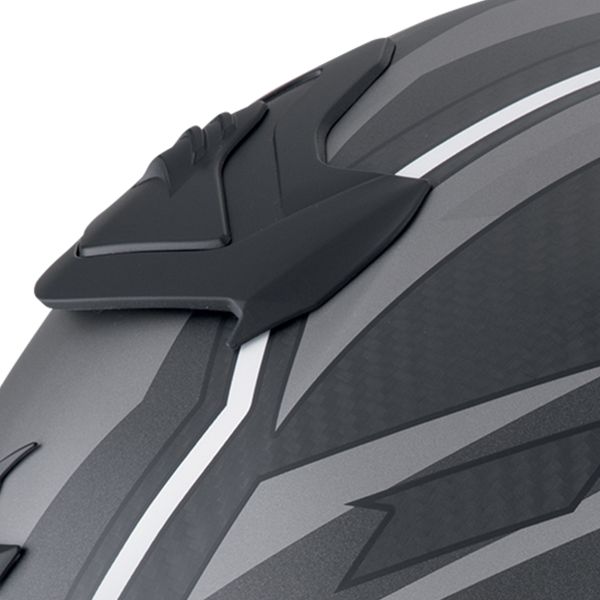 Scorpion Exo R1 Evo Carbon Air Runner Nero opaco Bianco