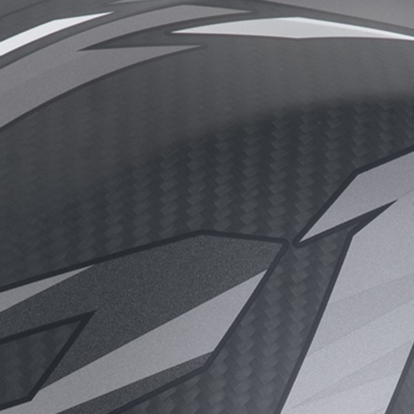 Scorpion Exo R1 Evo Carbon Air Runner Nero opaco Bianco