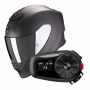 Casque Integrale Scorpion Exo R1 Evo Carbon Air Solid Matt Black + Intercom Sena 5S