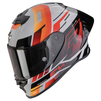 Integrale Scorpion Exo R1 Evo II Air Adrenaline Grey Red Orange