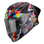 Casque Integrale Scorpion Exo R1 Evo II Air Pouls Black Multi