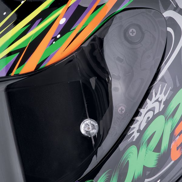 Scorpion Exo R1 Evo II Air Savage Nero Verde Arancione