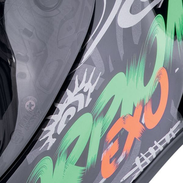 Scorpion Exo R1 Evo II Air Savage Nero Verde Arancione