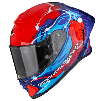 Integrale Scorpion Exo R1 Evo II Air Thrust Red Blue