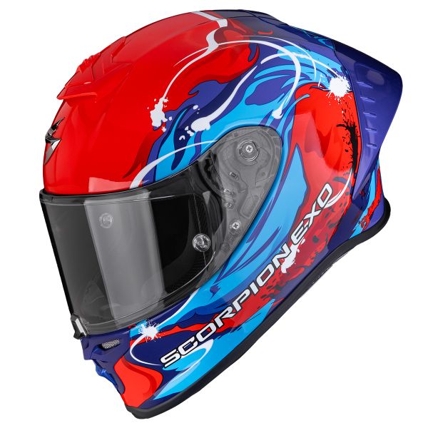 Integrale Scorpion Exo R1 Evo II Air Thrust Red Blue