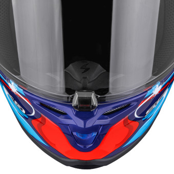 Scorpion Exo R1 Evo II Air Thrust Red Blue