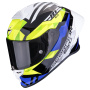 Casque Integrale Scorpion EXO R1 Evo II Air Valere Black Blue Yellow Fluo