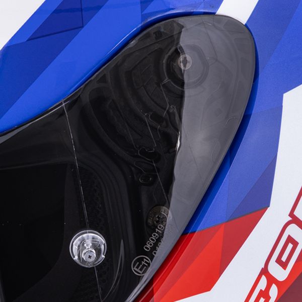 Scorpion EXO R1 Evo II Air Valere White Red Blue