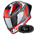 Pack Exo R1 Evo II Air Vital Grey White Red + Kit bluetooth 5R Lite Solo